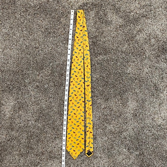 Men's 100% Italian silk neck tie from the American Museum of Natural History - Picture 5 of 5